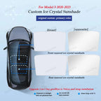 Tesla Roof Sun Shade — Model 3/Y Glass Cover