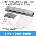 Phomemo M08F A4 Thermal Printer Portable Wireless Bluetooth Printer for Tattoo Stencils Compatible with Phone PC