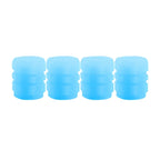 Luminous Valve Caps Fluorescent Night Car Tire Valve Caps Motorcycle Bike Glowing Decor Wheel Nozzles Tyre Cap Car Accessories