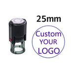 Custom Self-Inking Stamp With Your Own Logo,Photosensitive Ink / Rubber Stamp,Personalize Your Logo Multiple Ink Color Option