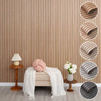 3D Grille Waterproof Self-Adhesive Wall Panels,Stick Wall , Modern Textured PVC Interior Design, Easy Install Home Decoration