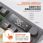 Wireless Gaming Keyboard & Mouse Set — Mechanical Feel, RGB Backlit