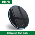 30W Wireless Charger Pad for iPhone 17 16 15 14 13 12 11 Samsung Xiaomi Phone Chargers Induction Fast Charging Dock Station