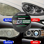 Car Headlight Restoration and Polishing Kit - Scratch Remover and Oxidation Cleaning Repair Paste for Headlight Assembly