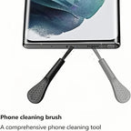 4Pcs USB C Dust Plug With Cleaning Brush Anti Dust USB-C Plug Cover Charging Port Cover Caps For iPhone15 16 Samsung Smart Phone