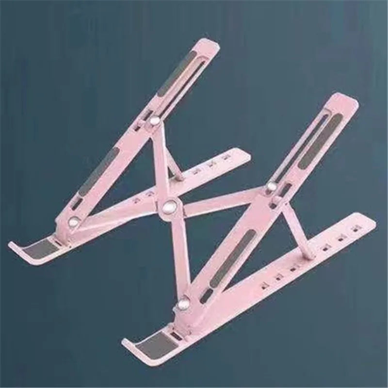 Adjustable Laptop Stand — Foldable, 10-Position Tilt