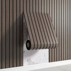 3D Grille Waterproof Self-Adhesive Wall Panels,Stick Wall , Modern Textured PVC Interior Design, Easy Install Home Decoration