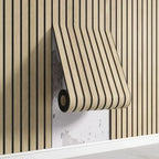 3D Grille Waterproof Self-Adhesive Wall Panels,Stick Wall , Modern Textured PVC Interior Design, Easy Install Home Decoration