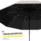 Extra-Large Auto-Open Storm Umbrella — UV & Wind Resistant