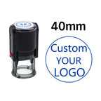 Custom Self-Inking Stamp With Your Own Logo,Photosensitive Ink / Rubber Stamp,Personalize Your Logo Multiple Ink Color Option