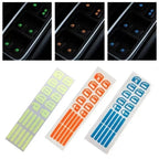 18Pcs/set Car Luminous Door Window Lift Button Stickers Car Windows Control Panel Decals Car Interior Sticker Auto Accessories