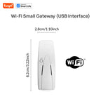 Tuya Smart WiFi Curtain Robot (1PCS with Hub) for T/U-Rail Tracks - App Remote Control, Alexa & Google Home Compatible