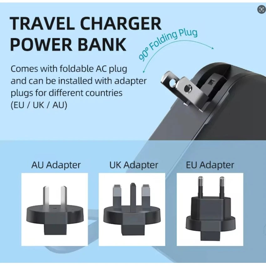 mini anker ugreen powerbank magsafe travel Portable charger watch external Spare battery camping equipment fast charge type c