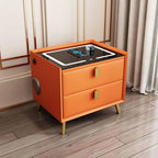 Modern Wooden Bedside Table — Drawer Storage Nightstand