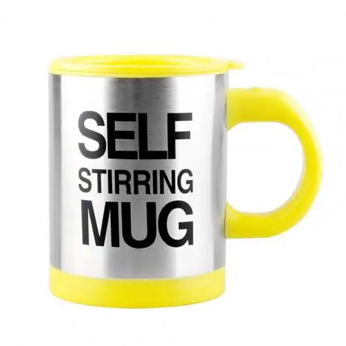Mug 400ml Electric Mixing Cup Lazy Automatic Self Stirring Coffee Milk Drink Mug Blender Stainless Steel with Lid Gift Box