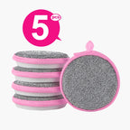 10/5/3PCS Double Side Dishwashing Sponge Dish Washing Brush Pan Pot Dish Wash Sponges Household Cleaning Reusable Kitchen Tools