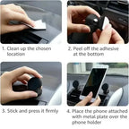 Magnetic Car Phone Holder Universal Car Phone Stand for iPhone Xiaomi Huawei Samsung Dashboard Wall Mounted Car Magnet Sticker