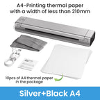 Phomemo M08F A4 Thermal Printer Portable Wireless Bluetooth Printer for Tattoo Stencils Compatible with Phone PC