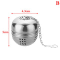 Stainless Steel Ball Tea Leaking Ball Tea Leaking Mesh Filter Tea Strainer Tea Maker With Rope Chain Kitchen Tools
