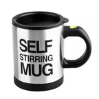 Mug 400ml Electric Mixing Cup Lazy Automatic Self Stirring Coffee Milk Drink Mug Blender Stainless Steel with Lid Gift Box