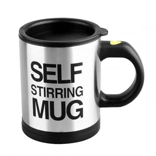 Mug 400ml Electric Mixing Cup Lazy Automatic Self Stirring Coffee Milk Drink Mug Blender Stainless Steel with Lid Gift Box