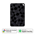 New Bluetooth Wallet Tracker Card Android Ultra thin Wireless Charging Work with Google or A-pple Find My Waterproof Key Tracker