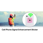 Phone Signal Booster Sticker, Mobile Network Signal Enhancement for iPhone Samsung, Cell Phone Internet Booster Accessories
