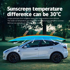 Auto-Electric Car Parking Umbrella — 3.8 × 2.7m