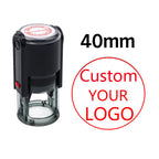 Custom Self-Inking Stamp With Your Own Logo,Photosensitive Ink / Rubber Stamp,Personalize Your Logo Multiple Ink Color Option