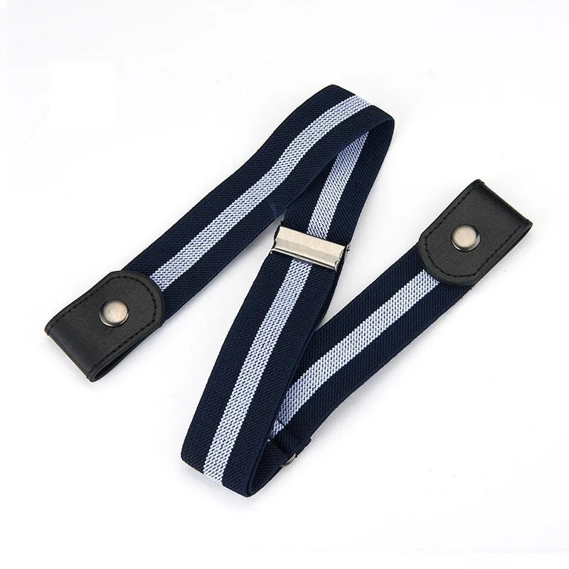 Traceless Invisible Elastic Belt for Women and Men - Jeans Pants Waistband
