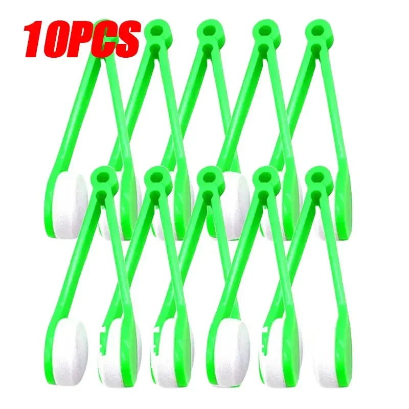 10/5/1pcs Portable Multifunctional Glasses Cleaning Rub Eyeglass Sunglasses Spectacles Microfiber Cleaning Brushes Wiping Tools