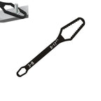 1pc Universal Double Ended Wrench, Self-Tightening 3-17mm Screw Nuts Repair Wrench, Double-Headed Ratchet Spanner, Adjustable