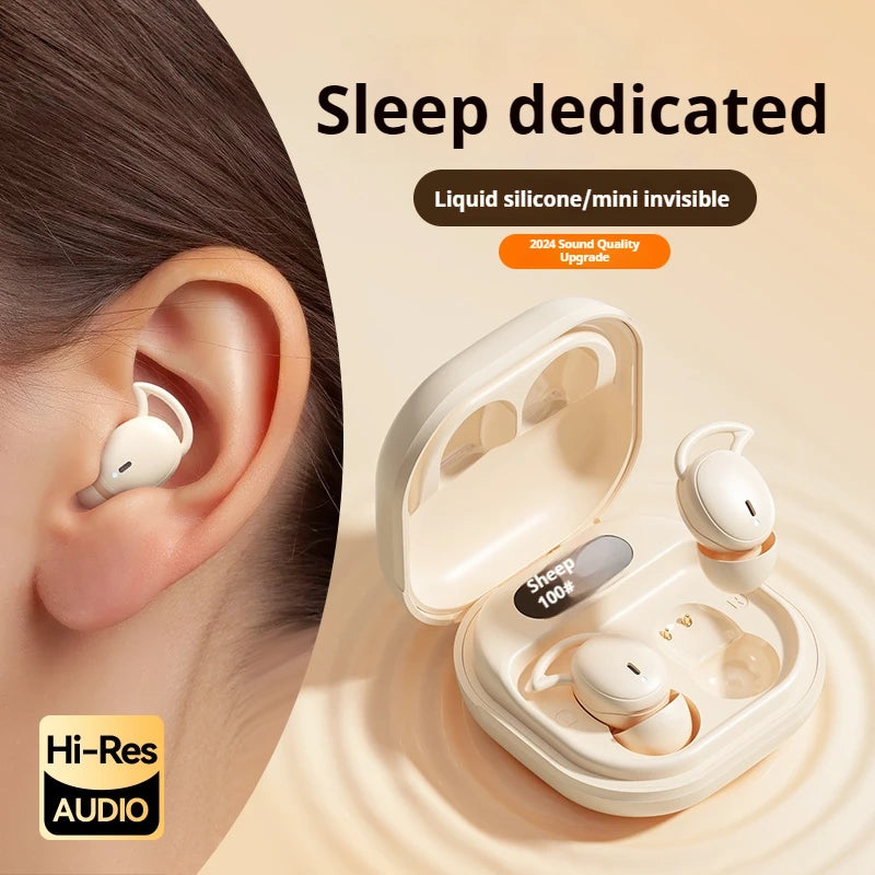 M72 Mini Invisible Sleep Earbuds — Wireless Bluetooth