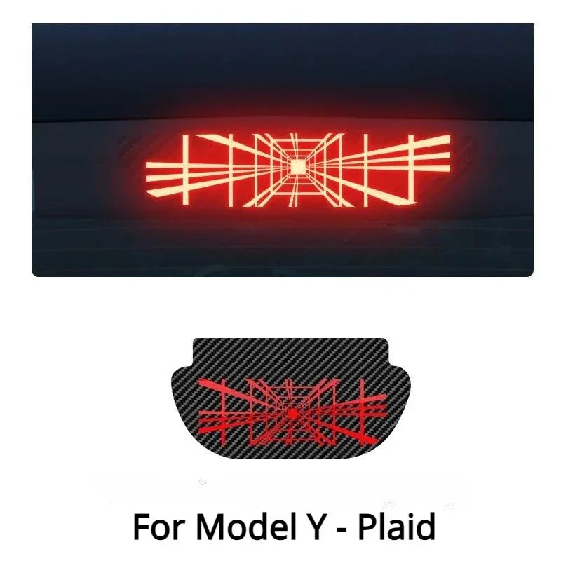 Tesla Model 3 / Y Brake Light Projection Decal