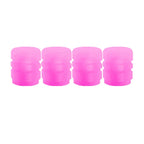 Luminous Valve Caps Fluorescent Night Car Tire Valve Caps Motorcycle Bike Glowing Decor Wheel Nozzles Tyre Cap Car Accessories
