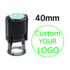 Custom Self-Inking Stamp With Your Own Logo,Photosensitive Ink / Rubber Stamp,Personalize Your Logo Multiple Ink Color Option