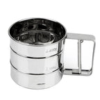 HILIFE Pastry Baking Tools Bakeware Baking Icing Sugar Shaker Powder Flour Mesh Sifter Cup Stainless Steel Sieve Cup