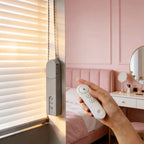 WiFi Smart Blind Motor Zigbee Electric Curtain Drive Shutter with RF Remote Tuya APP Control Alexa Google Assistant Alice