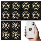 FULL-Radiation Blocker Emf Stickers 12 Pcs For Cell Phone, For Cell Phone, Emf Blocker