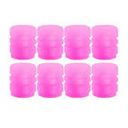 Luminous Valve Caps Fluorescent Night Car Tire Valve Caps Motorcycle Bike Glowing Decor Wheel Nozzles Tyre Cap Car Accessories