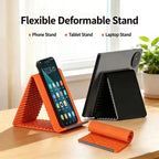 Flexible Phone & Tablet Stand — Foldable Desk Holder