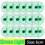 50/1PCS Luminous Cup Stickers Lights 6cm LED Bottles Coaster Lamps for Bar KTV Wedding Party Cocktail Drink Cups Vase Decoration