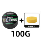 Car Headlight Restoration and Polishing Kit - Scratch Remover and Oxidation Cleaning Repair Paste for Headlight Assembly