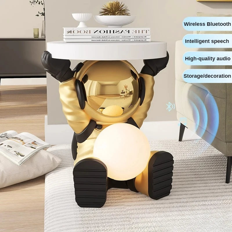 Astronaut LED Decorative Lamp — Bluetooth Speaker Option