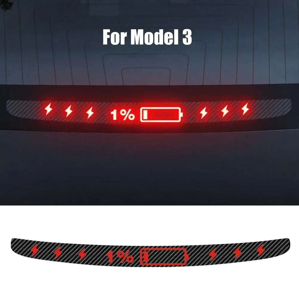 Tesla Model 3 / Y Brake Light Projection Decal