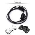 24V 12V Laser Projector Lens Motorcycle Taillight Car Fog Lamp Brake Signal Light Rear Warning Decorative Moto Bike Accessories