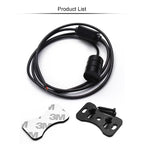24V 12V Laser Projector Lens Motorcycle Taillight Car Fog Lamp Brake Signal Light Rear Warning Decorative Moto Bike Accessories